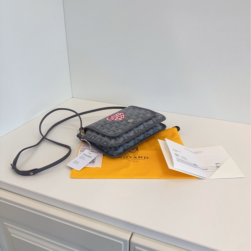 【全新🆕】Goyard plumet woc 灰色 大熱🔥信封包 斜挎包-4