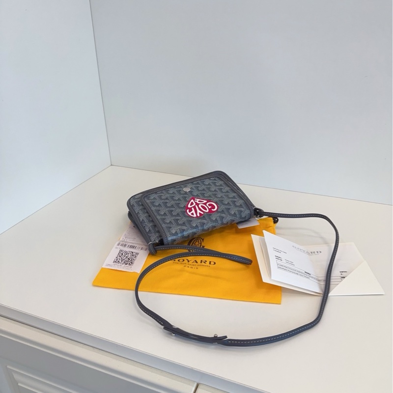 【全新🆕】Goyard plumet woc 灰色 大熱🔥信封包 斜挎包-6