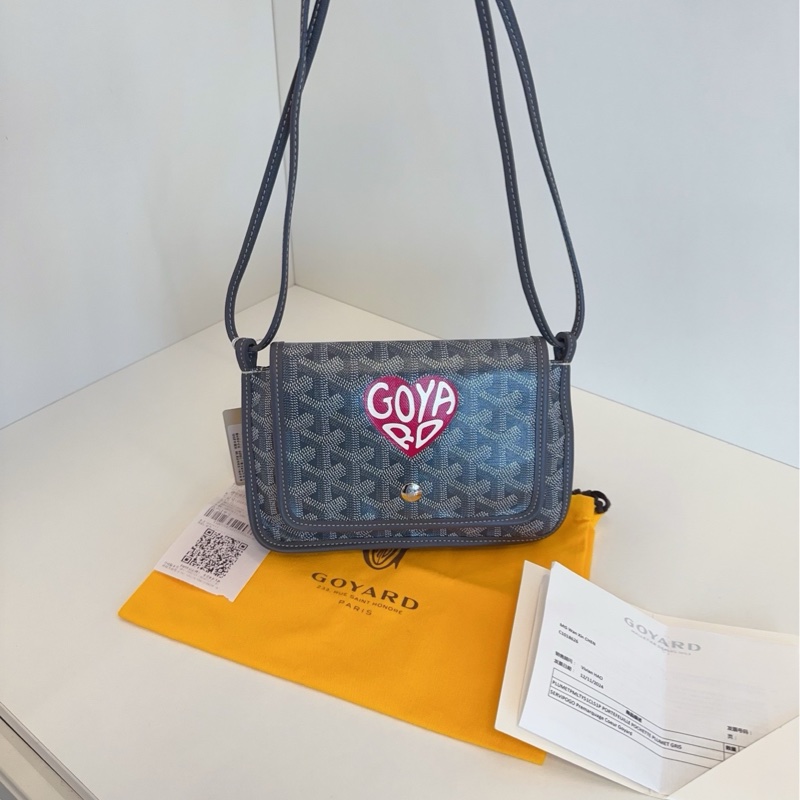 【全新🆕】Goyard plumet woc 灰色 大熱🔥信封包 斜挎包-7