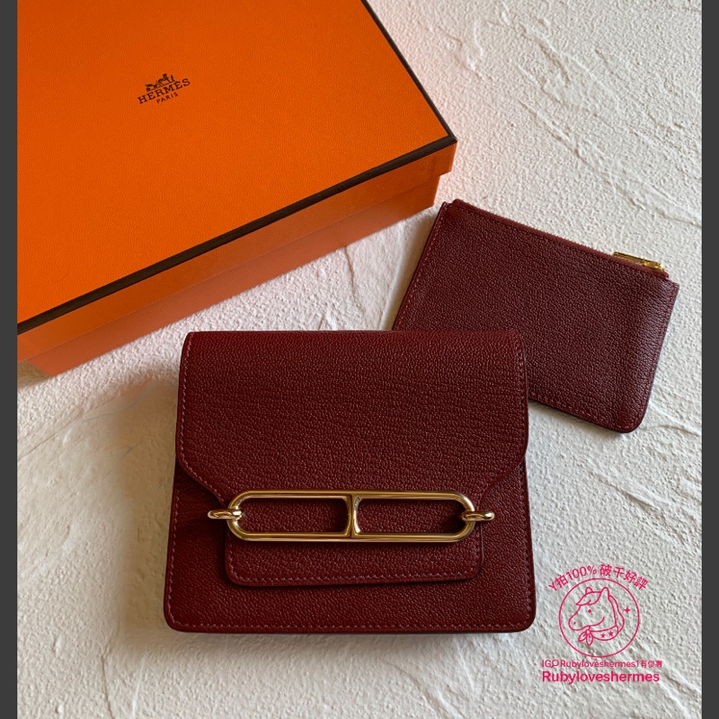 rubyloveshermes1愛馬仕roulis slim wallet腰包|手拿包hermes-0