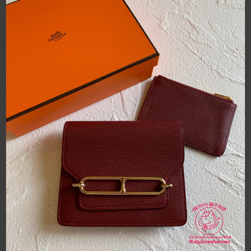 rubyloveshermes1愛馬仕roulis slim wallet腰包|手拿包hermes-8