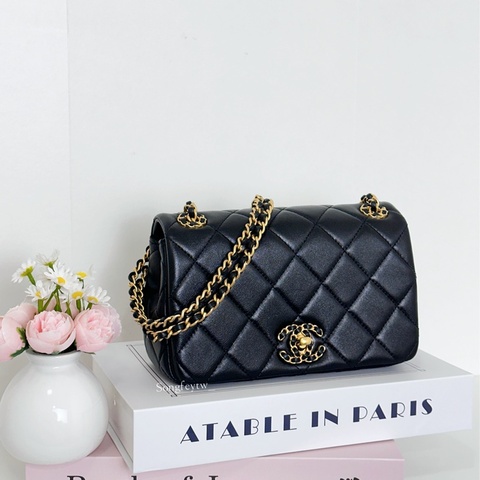 Chanel 羊皮 兩用鍊包 24P 19 Flap bag