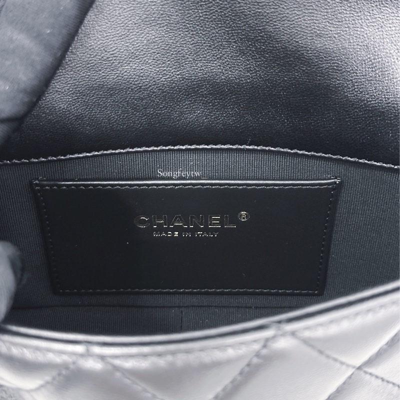 Chanel 羊皮 兩用鍊包 24P 19 Flap bag-7