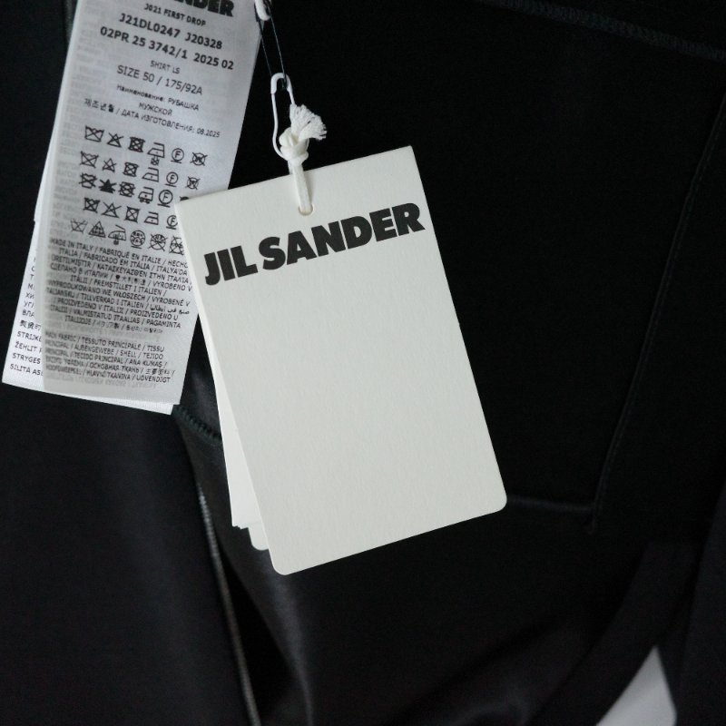 Jil Sander 黑色 拉鍊雙排 絲質內裡 拉鍊夾克 J21DL0247|專櫃 83,200-4