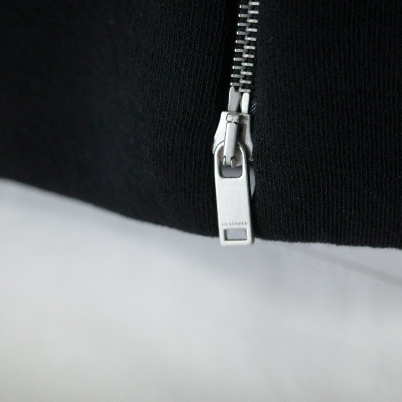 Jil Sander 黑色 拉鍊雙排 絲質內裡 拉鍊夾克 J21DL0247|專櫃 83,200-5