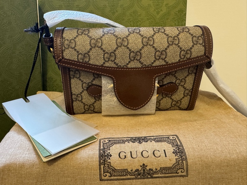 Gucci Horsebit 1955系列迷你手袋-0