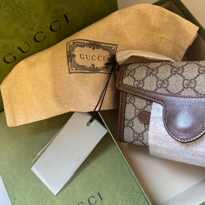 Gucci Horsebit 1955系列迷你手袋-3