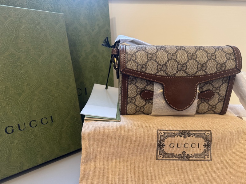 Gucci Horsebit 1955系列迷你手袋-6
