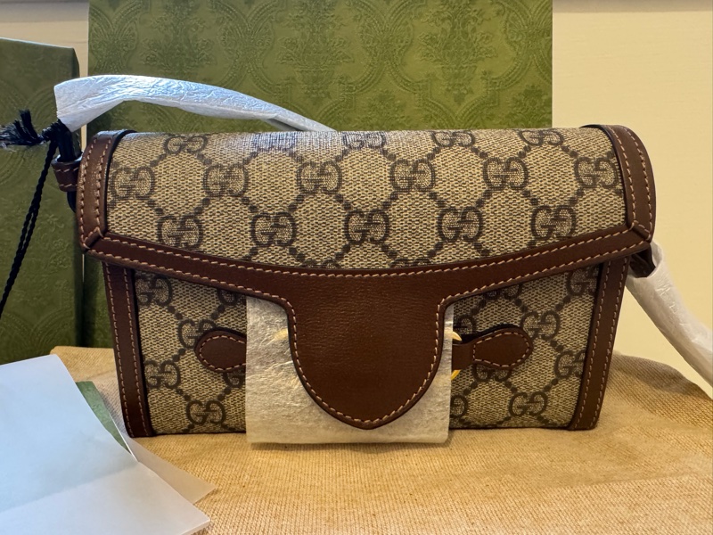 Gucci Horsebit 1955系列迷你手袋-7