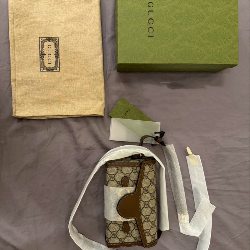 Gucci Horsebit 1955系列迷你手袋-29
