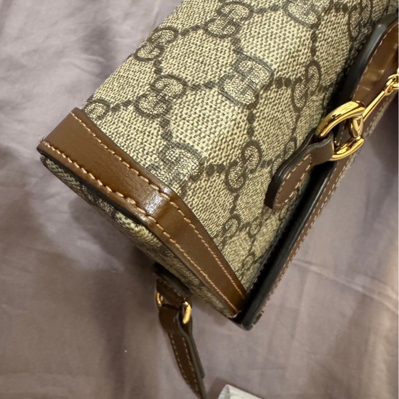 Gucci Horsebit 1955系列迷你手袋-32