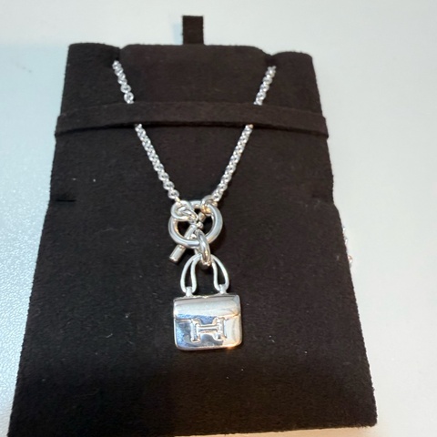 Hermes 925純銀Amulettes Constance頸鏈