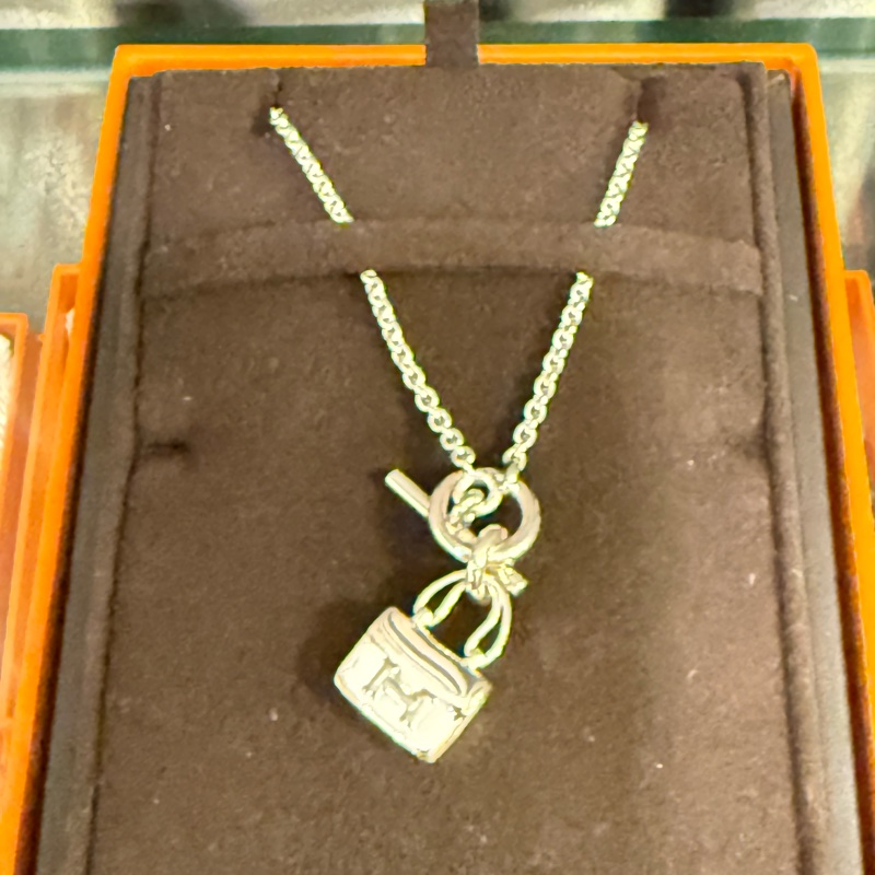Hermes 925純銀Amulettes Constance頸鏈-2