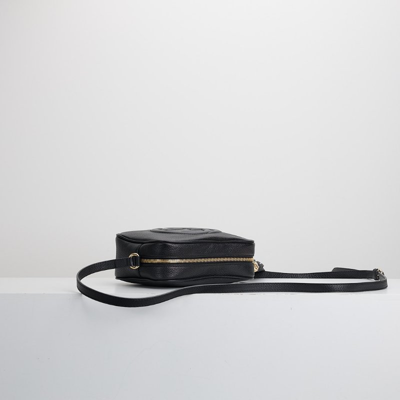 二手Gucci Disco Soho流蘇相機包/黑-3