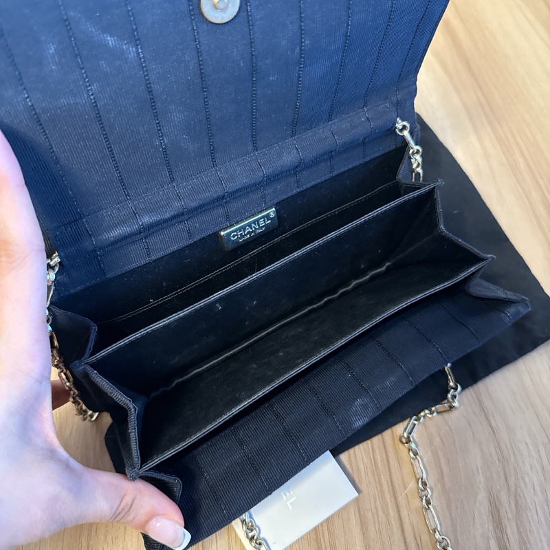 Chanel香奈兒晚宴包、手拿包、肩背包、容量很好-14