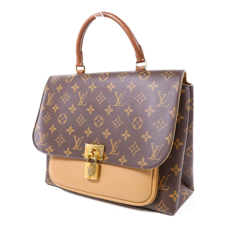 LOUIS VUITTON Monogram Marignan金扣手挽肩背兩用袋-1