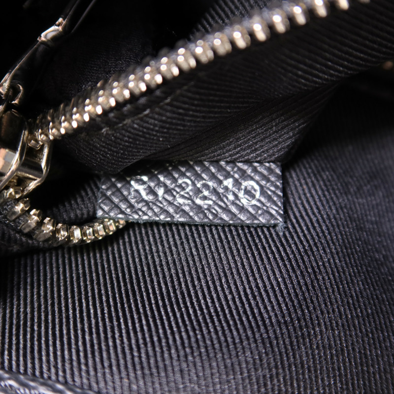 LOUIS VUITTON Taigarama Monogram Eclipse City Tote銀扣肩背袋-7