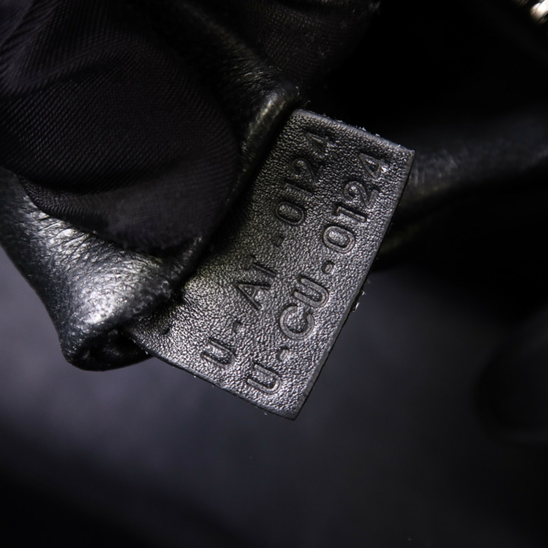 CELINE 牛皮皮革Micro Luggage銀扣手挽袋-7