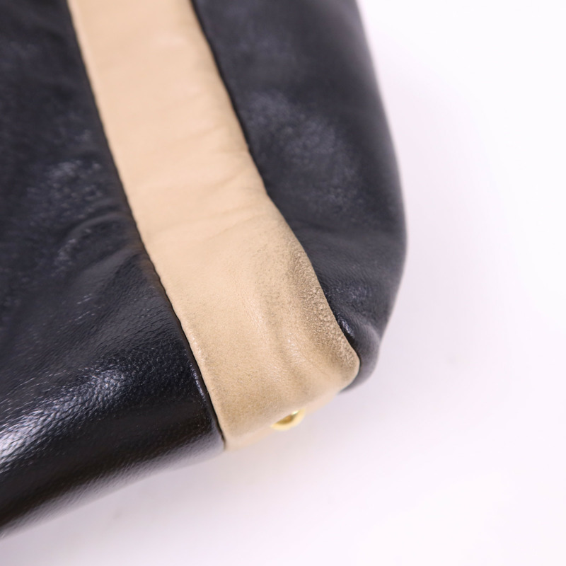 CHANEL 羊皮皮革Shoulder Bag金扣肩背袋-19