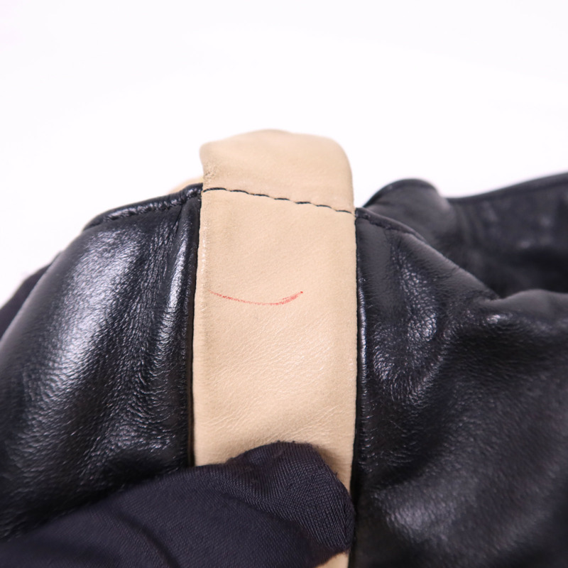 CHANEL 羊皮皮革Shoulder Bag金扣肩背袋-20