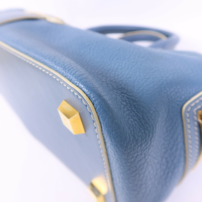 LOUIS VUITTON Suhali Angenieux PM金扣手挽袋-14