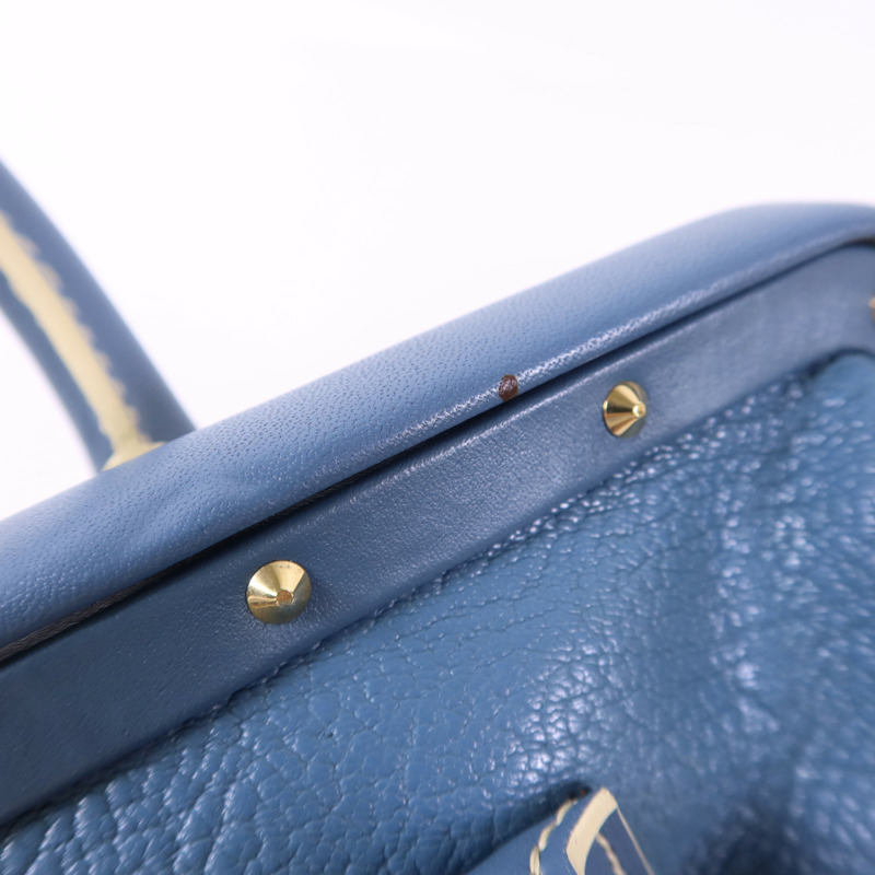 LOUIS VUITTON Suhali Angenieux PM金扣手挽袋-16