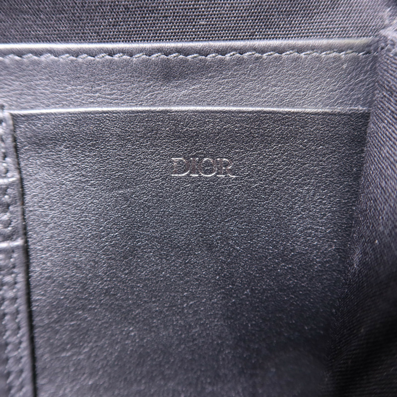 Dior 帆布Shoulder Bag銀扣肩背袋-6
