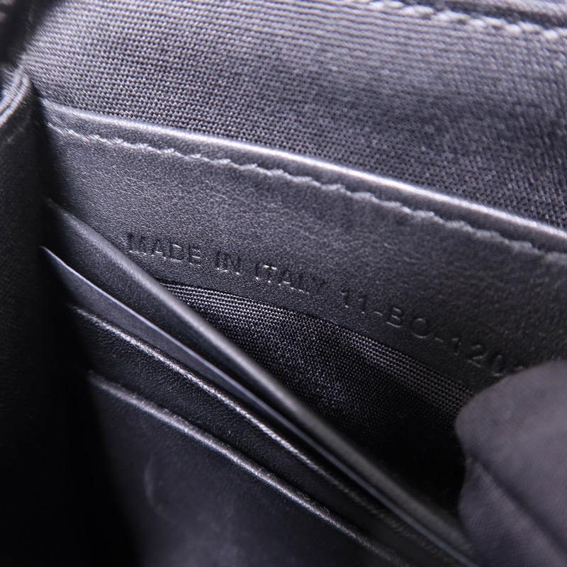 Dior 帆布Shoulder Bag銀扣肩背袋-7