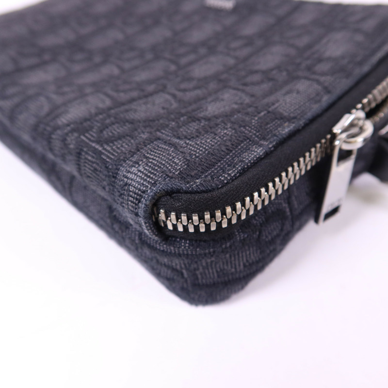 Dior 帆布Shoulder Bag銀扣肩背袋-12