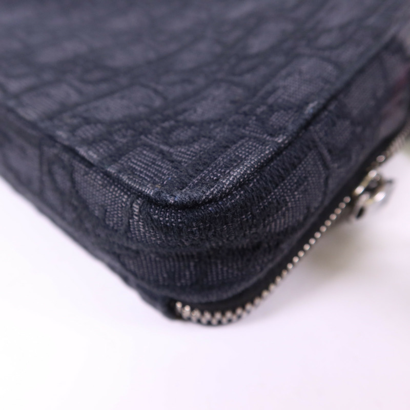 Dior 帆布Shoulder Bag銀扣肩背袋-14