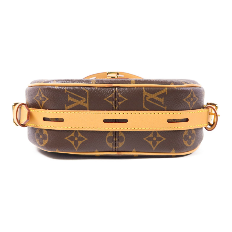 LOUIS VUITTON Monogram Boite Chapeau Souple金扣肩背袋棕色-3