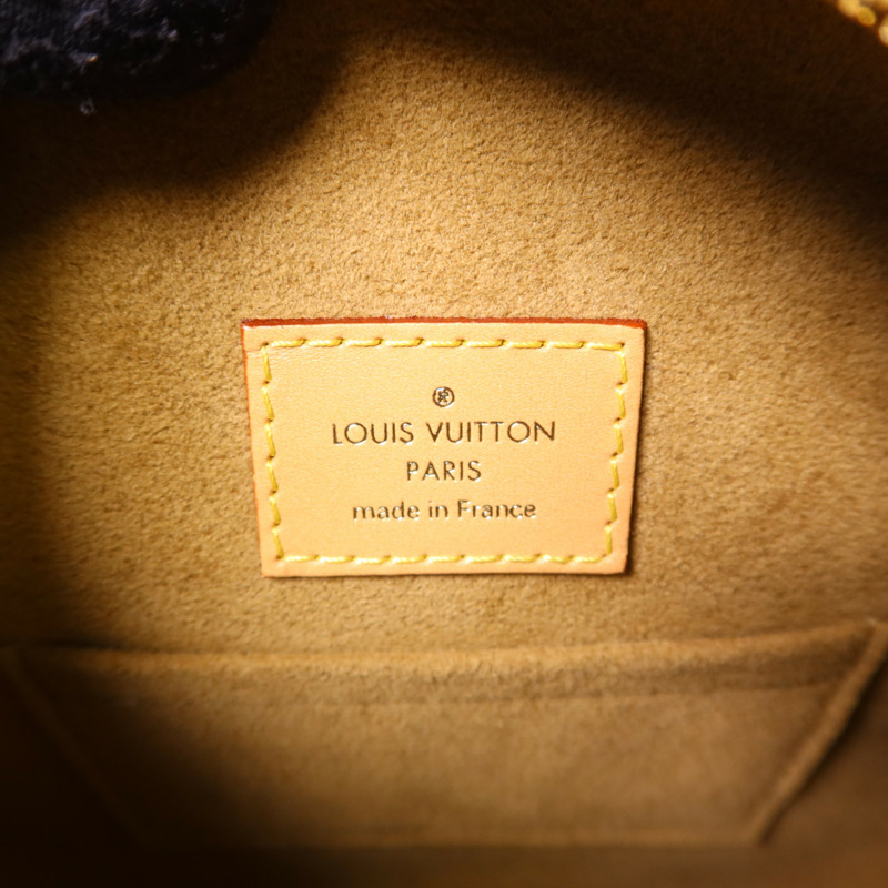 LOUIS VUITTON Monogram Boite Chapeau Souple金扣肩背袋棕色-6
