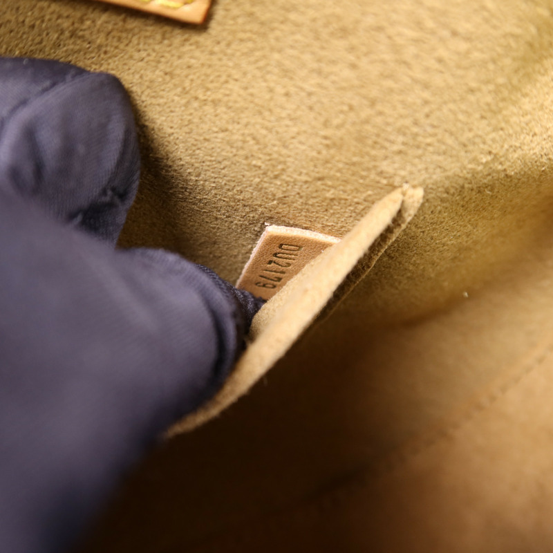 LOUIS VUITTON Monogram Boite Chapeau Souple金扣肩背袋棕色-7