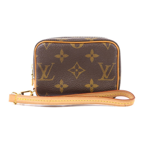 LOUIS VUITTON Monogram Trousse Wapity Pouch金扣手拿包