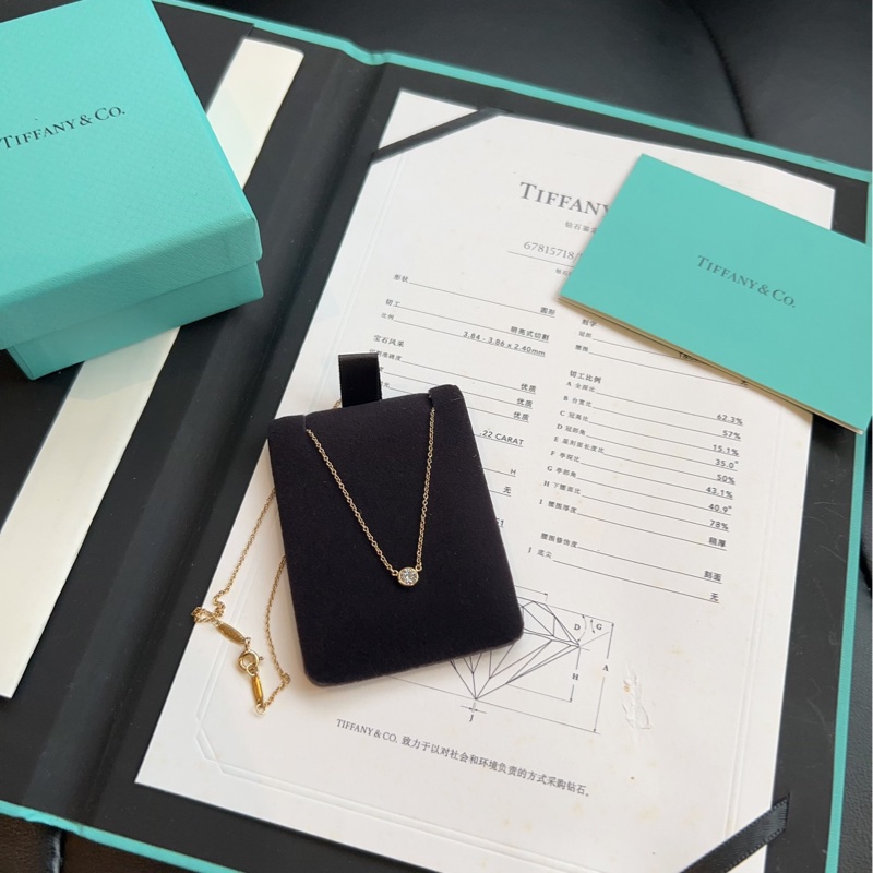 【閒置新🆕大全套】Tiffany elsa peretti 玫瑰金 項鏈-3