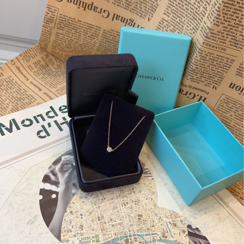 【閒置新🆕大全套】Tiffany elsa peretti 玫瑰金 項鏈-4