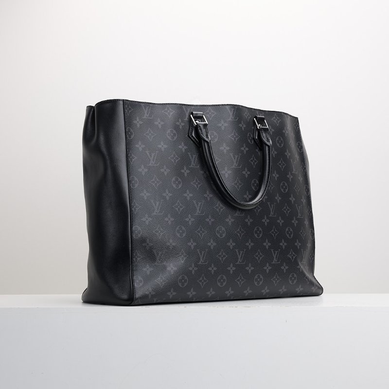 二手Lv grand sac黑武士托特包/晶片款-1