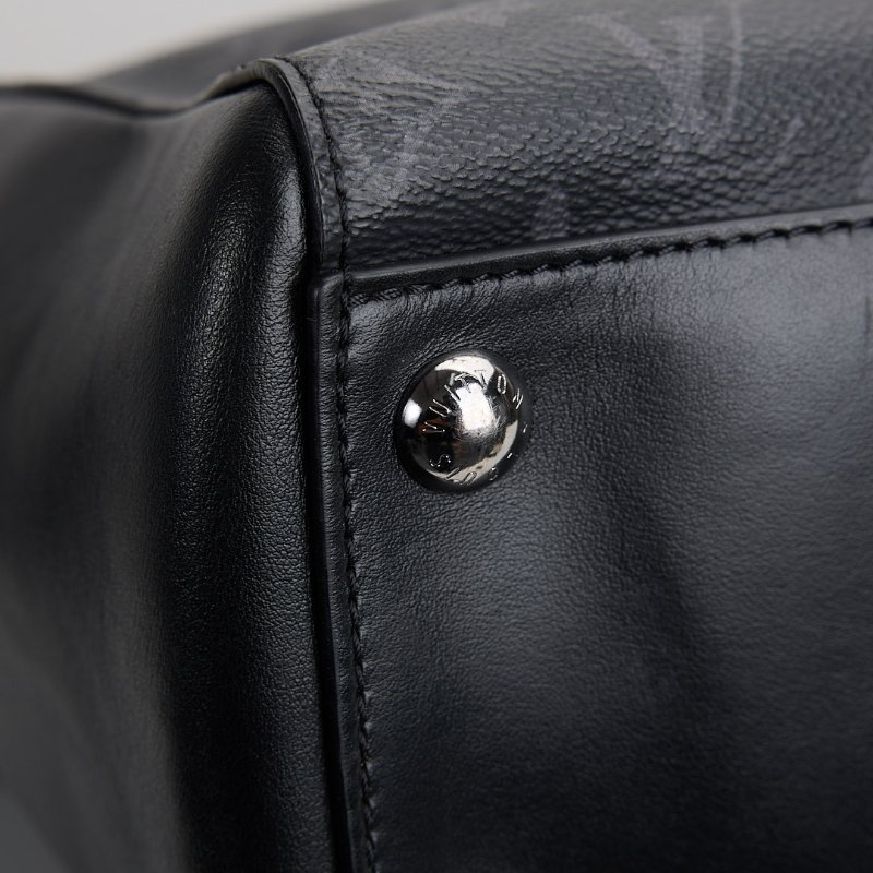 二手Lv grand sac黑武士托特包/晶片款-7