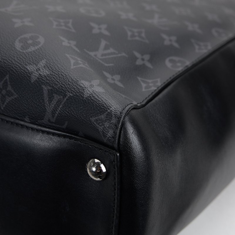 二手Lv grand sac黑武士托特包/晶片款-10