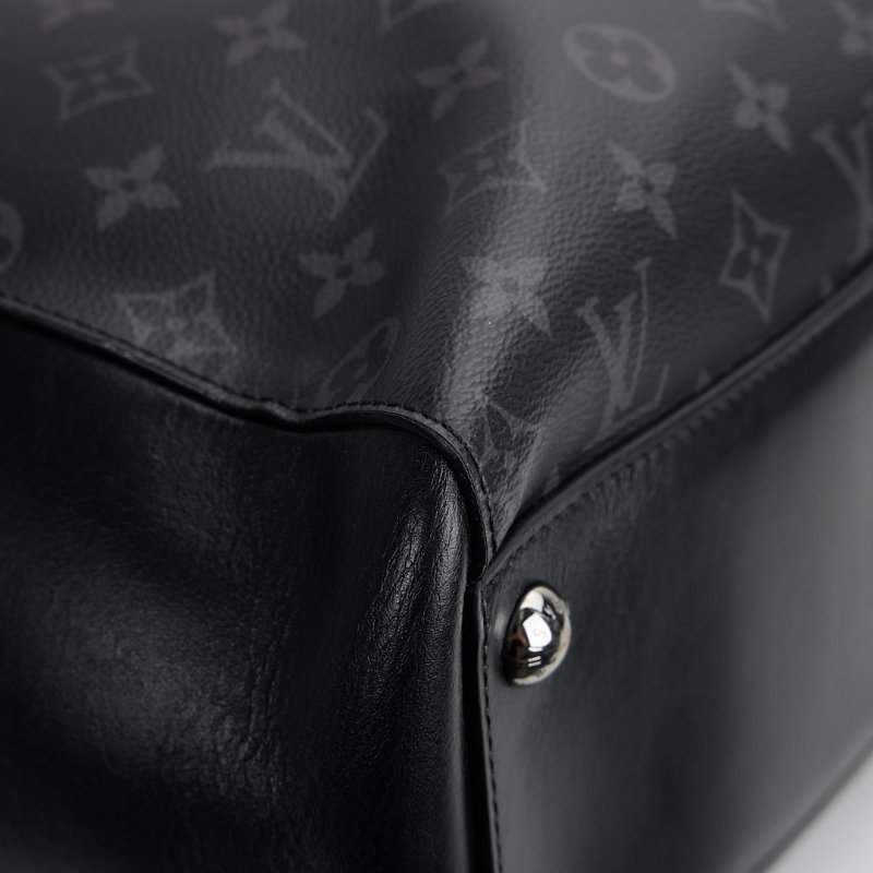 二手Lv grand sac黑武士托特包/晶片款-12