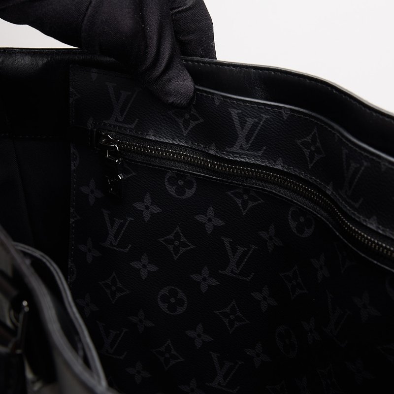 二手Lv grand sac黑武士托特包/晶片款-16