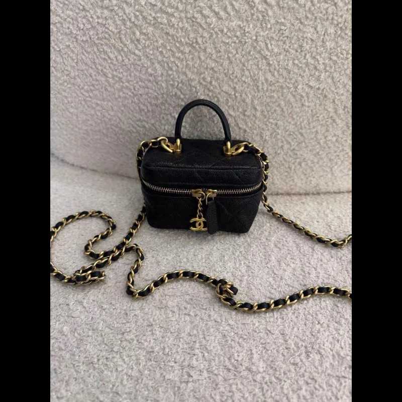 Chanel mini vanity case bag-0