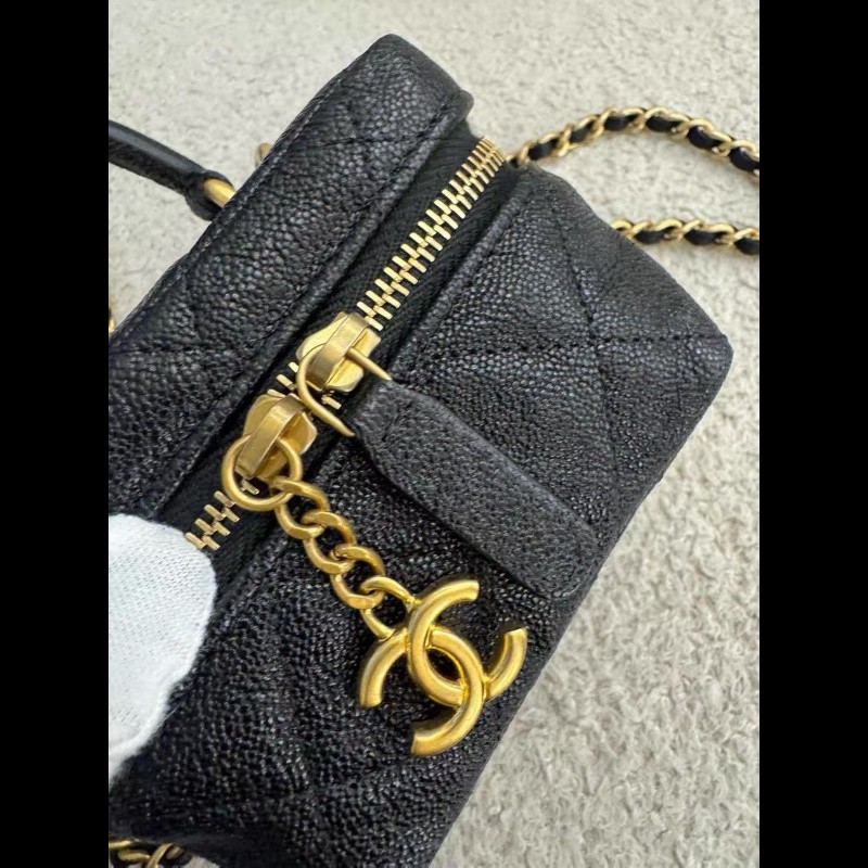 Chanel mini vanity case bag-1