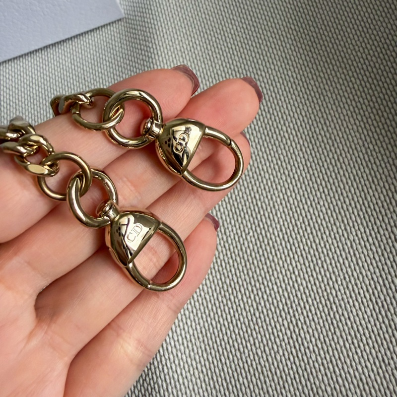 Lady Dior 灰色 三格黛妃包 迷你包-5