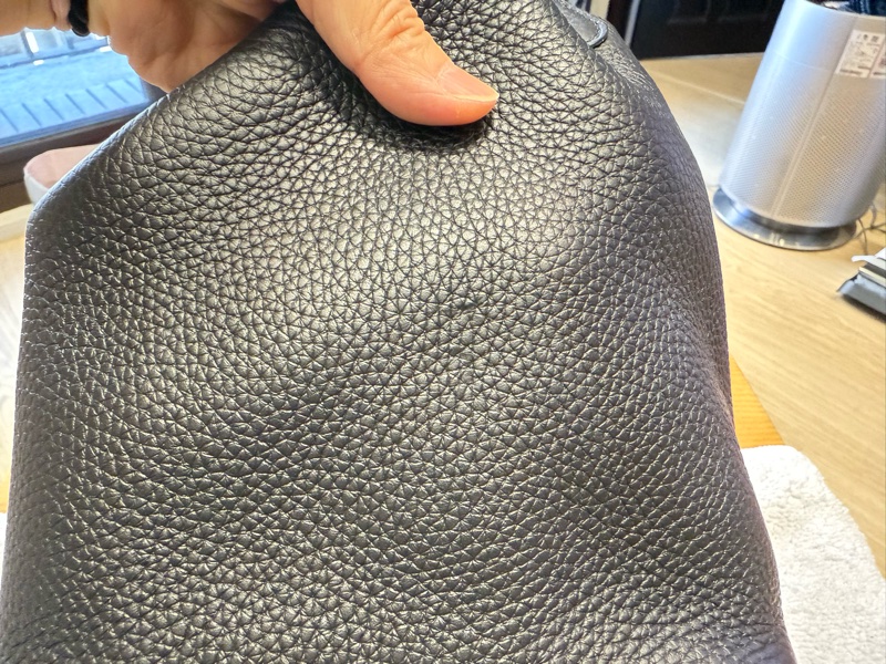 愛馬仕 菜籃子18 黑銀-58