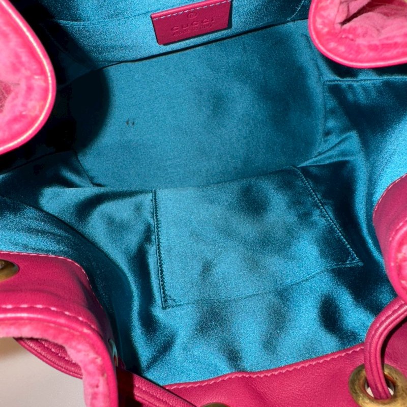 GUCCI Marmont 絨布 斜背包/側背包/水桶包/手提包 9成新-19