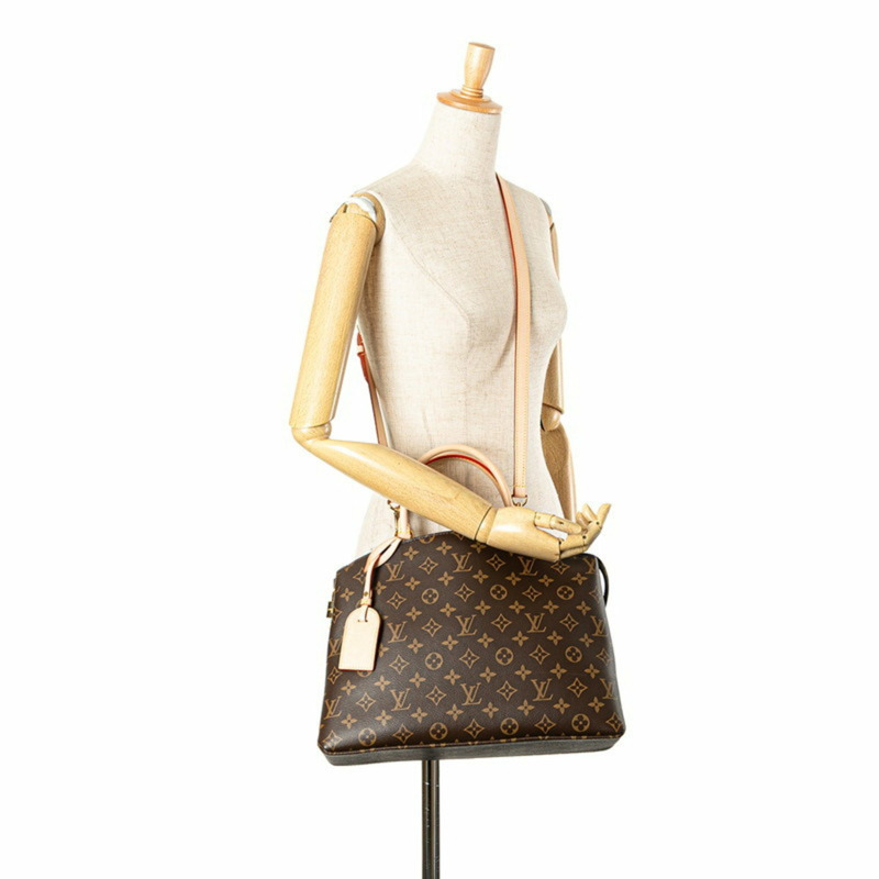 路易威登 Monogram Grand Palais MM 手提包/單肩包 2WAY M45898 棕色皮革 女士 LOUIS VUITTON-10