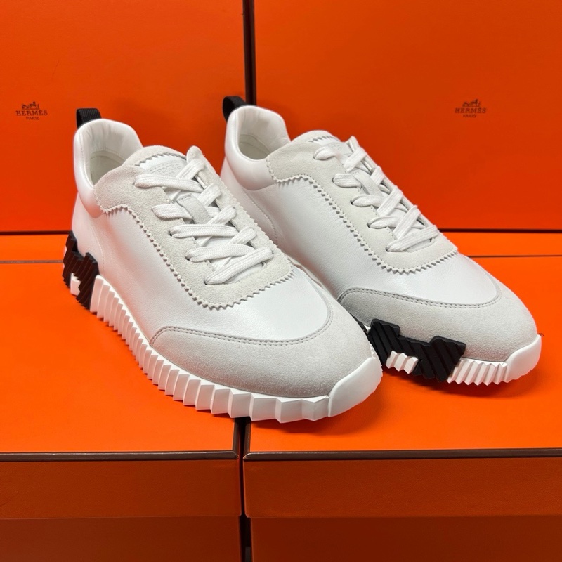 Hermes 男款 拼皮休閑鞋 #39 40.5 42-2