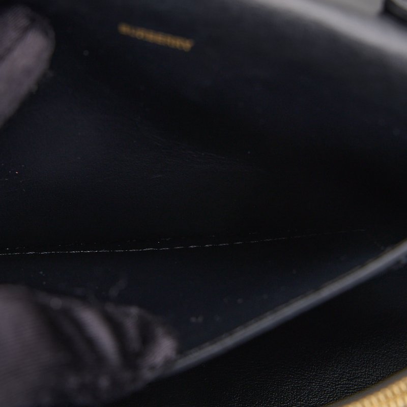 二手Burberry note 格紋斜背包-22