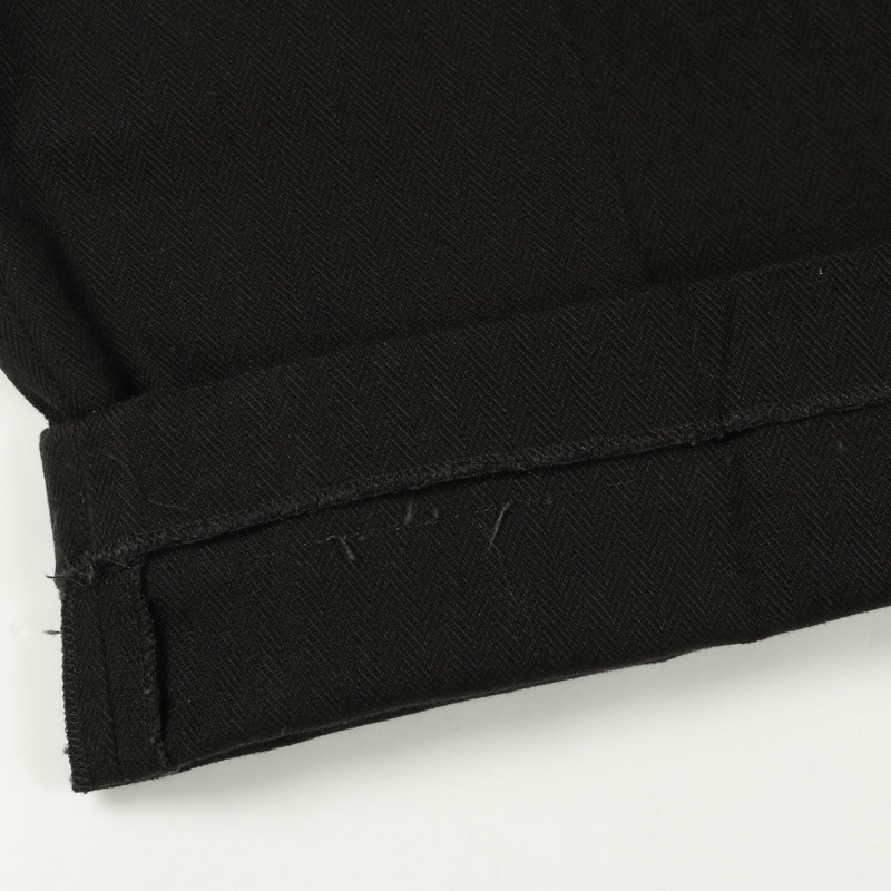 Maison Margiela 4 針腳純棉長褲 黑色 #38 二手女裝-7